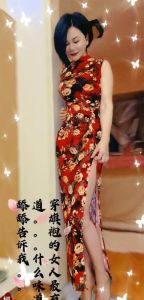 短发东方古典气质美女