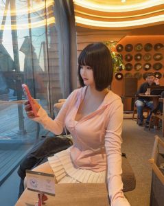 气质身材好丸子老师
