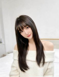 九堡高颜甜美黑长直