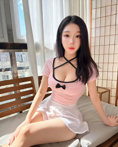 性感丰满中韩混血小小