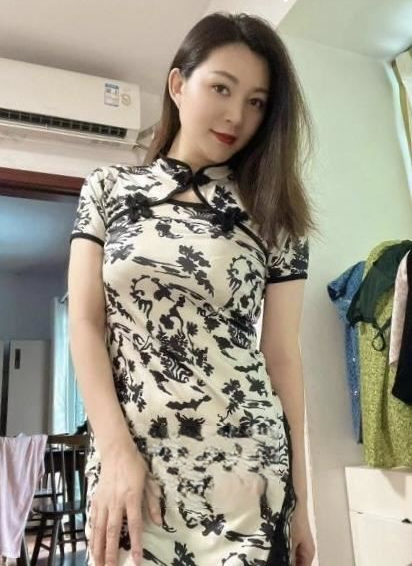 长腿旗袍思柔
