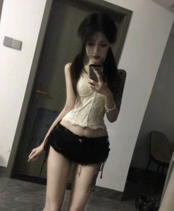 性感骨感极美精神小妹