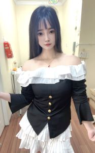 闵行偶遇大胸小嫩妹